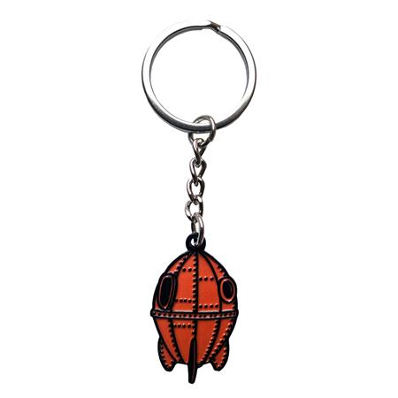 WALLACE & GROMIT ROCKET ENAMEL KEYCHAIN FOC August 3, 2026