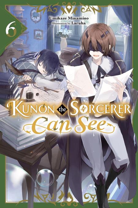 KUNON THE SORCERER CAN SEE LIGHT NOVEL VOL 06 FOC July 6, 2026
