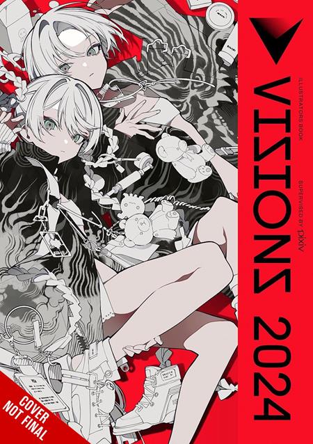 VISIONS 2024 ILLUSTRATORS BOOK TP FOC July 20, 2026