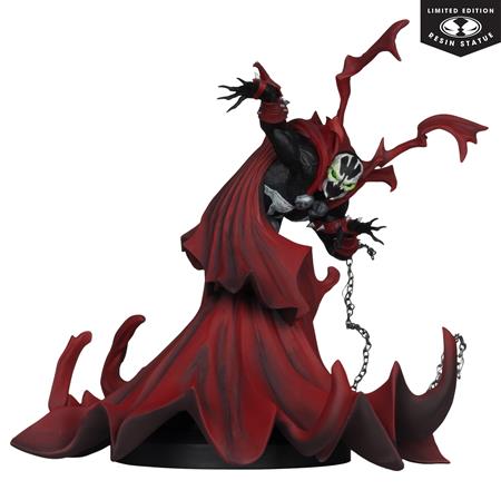SPAWN #1 (BLACK WHITE & RED ALL OVER) CAPULLO 1:10 SCALE RESIN STATUE