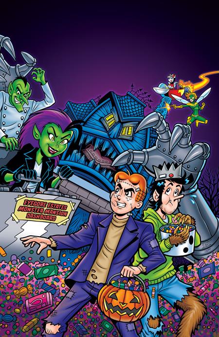 ARCHIES HALLOWEEN SPECTACULAR (ONE SHOT) CVR D STEVEN BUTLER LILY BUTLER FOIL FULL ART VAR FOC August 10, 2026