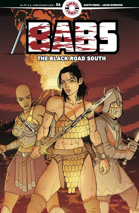 BABS THE BLACK ROAD SOUTH #6 (OF 6) CVR A JACEN BURROWS FOC August 31, 2026