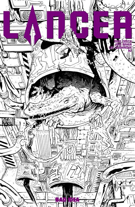 LANCER #2 (OF 4) CVR D INC 1:20 JAKE BAKER B&W VAR FOC August 24, 2026