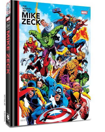 MARVEL ART OF MIKE ZECK HC DIRECT MARKET EXCLUSIVE FOC July 27, 2026