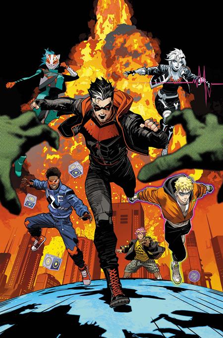 TEEN TITANS #1 CVR B DAN MORA CARD STOCK VAR FOC August 10, 2026
