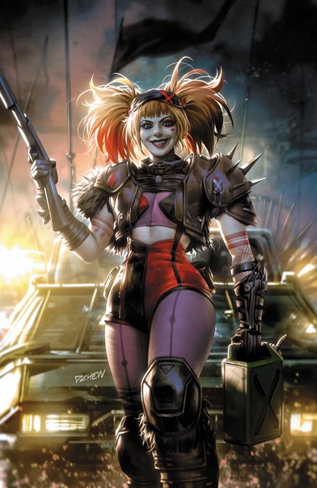 HARLEY QUINN #66 CVR D DERRICK CHEW CARD STOCK VAR (BATMAN BAD SEEDS) FOC August 31, 2026