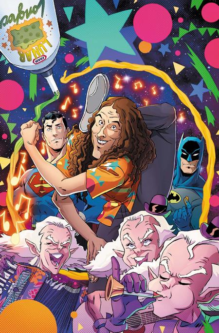 BATMAN SUPERMAN WEIRD AL WORLDS WEIRDEST #1 (ONE SHOT) CVR A DAN SCHOENING FOC August 10, 2026