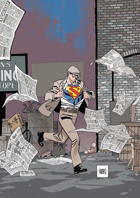 SUPERMAN THE STRANGER #1 (OF 6) CVR C GORAN PARLOV CARD STOCK VAR (MR) FOC August 10, 2026