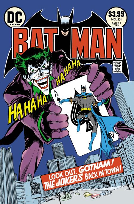 BATMAN #251 FACSIMILE EDITION CVR A NEAL ADAMS FOC August 17, 2026
