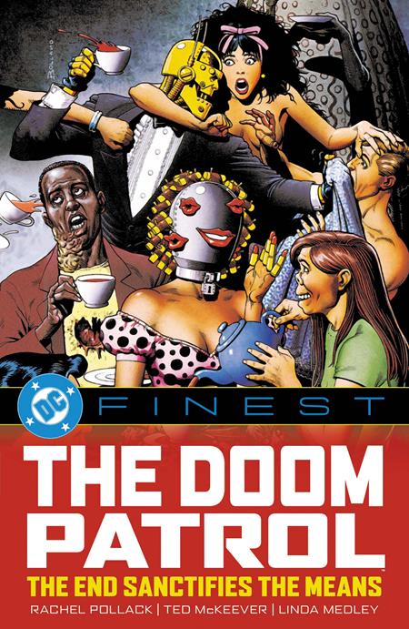 DC FINEST DOOM PATROL THE END SANCTIFIES THE MEANS TP (MR) FOC August 10, 2026