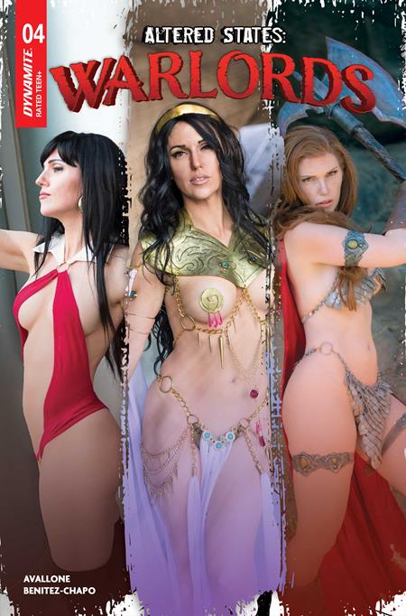 ALTERED STATES WARLORDS #4 CVR D COSPLAY JACKIE GOEHNER VAR  FOC August 24, 2026