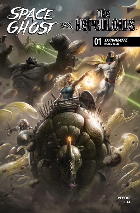 SPACE GHOST VS THE HERCULOIDS #1 CVR A FRANCESCO MATTINA FOC August 24, 2026