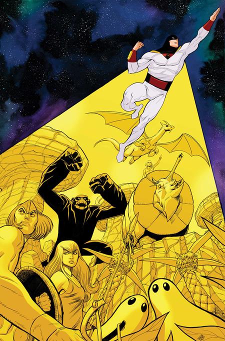 SPACE GHOST VS THE HERCULOIDS #1 CVR N INC 1:25 DREW MOSS VIRGIN VAR FOC August 24, 2026