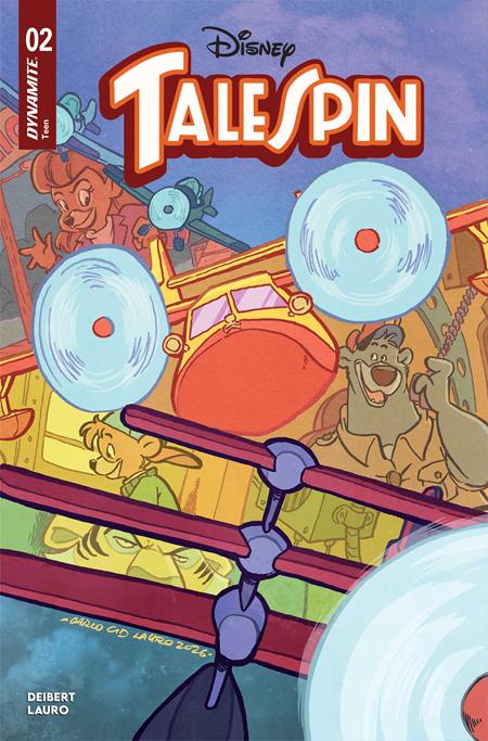 TALESPIN #2 CVR A CARLO LAURO FOC August 17, 2026