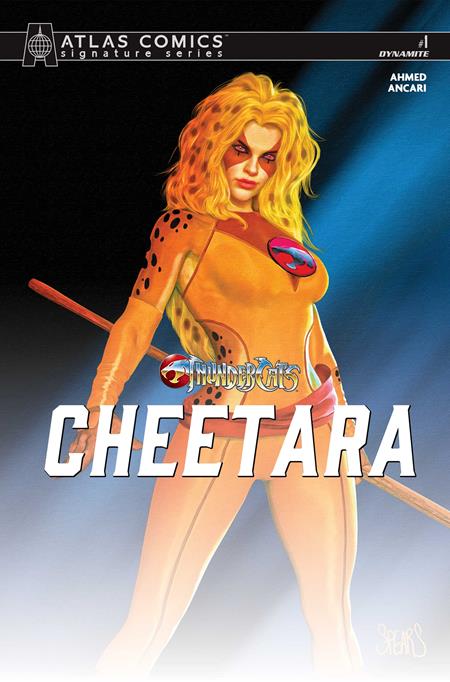 THUNDERCATS CHEETARA #1 CVR J MARK SPEARS ATLAS EDITION SIGNED BY SALADIN AHMED VAR FOC August 10, 2026