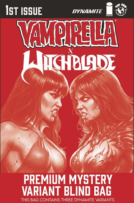 VAMPIRELLA X WITCHBLADE SPECIAL #1 (ONE SHOT) CVR I PREMIUM MYSTERY BLIND BAG VAR FOC August 31, 2026