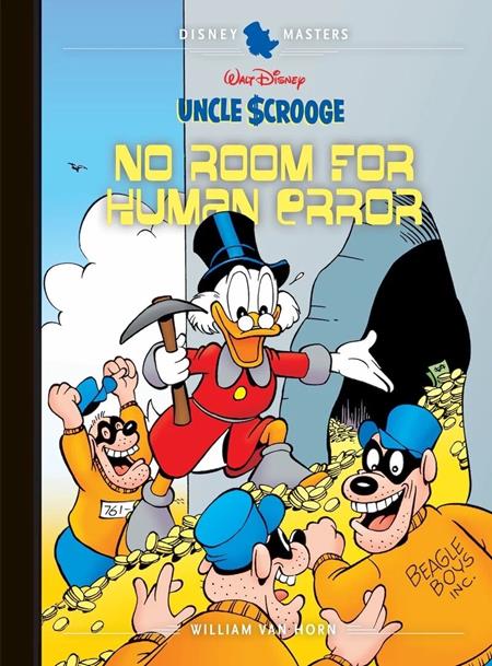 WALT DISNEYS UNCLE SCROOGE HC VOL 28 NO ROOM FOR HUMAN ERROR DISNEY MASTERS FOC August 17, 2026