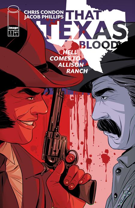THAT TEXAS BLOOD HELL COMES TO ALLISON RANCH #1 (OF 6) CVR C LUANA VECCHIO VAR (MR) FOC August 31, 2026