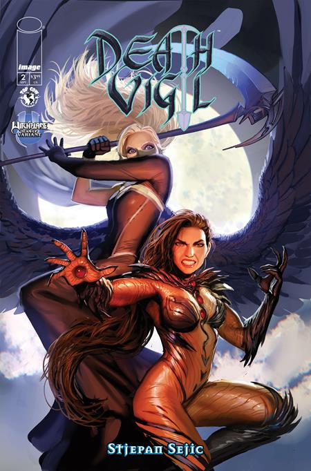 DEATH VIGIL (2026) #2 (OF 6) CVR B STJEPAN SEJIC WITCHBLADE TEAM UP VAR (MR) FOC August 17, 2026