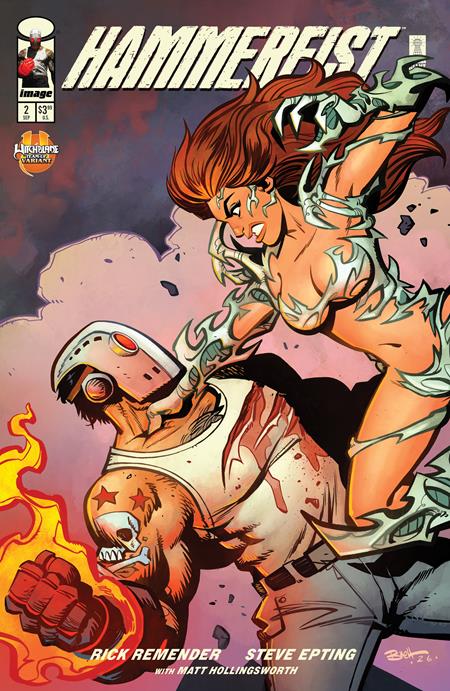 HAMMERFIST #2 CVR C BRETT PARSON WITCHBLADE TEAM UP VAR (MR) FOC September 7, 2026