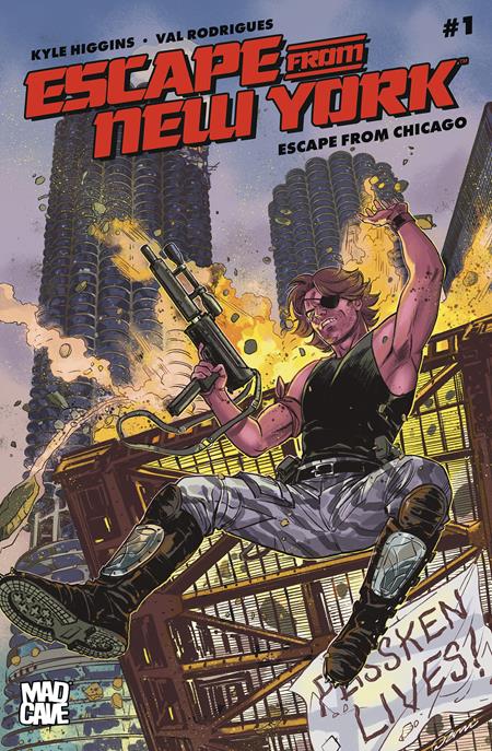 ESCAPE FROM NEW YORK ESCAPE FROM CHICAGO #1 CVR B DANICA BRINE VAR FOC August 31, 2026