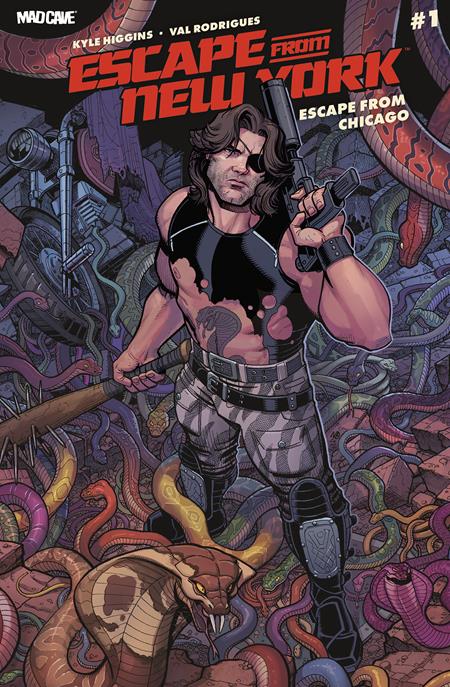 ESCAPE FROM NEW YORK ESCAPE FROM CHICAGO #1 CVR H INC 1:20 NICK BRADSHAW JIM CHARALAMPIDIS CARD STOCKVAR FOC August 31, 2026
