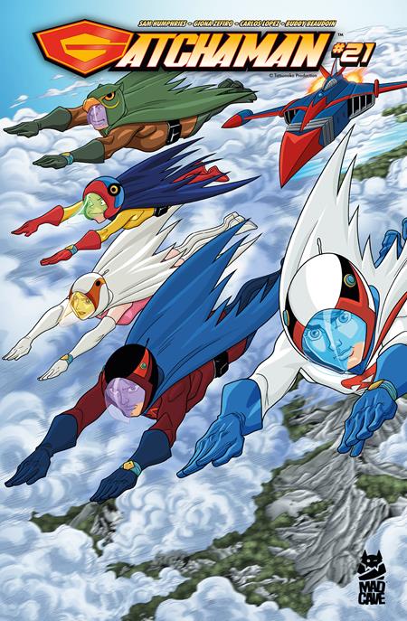 GATCHAMAN #21 CVR A CHRIS BATISTA SABRINA CINTRON  FOC September 7, 2026
