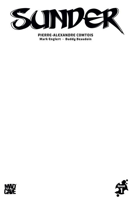 SUNDER #1 CVR E BLANK SKETCH VAR FOC September 7, 2026