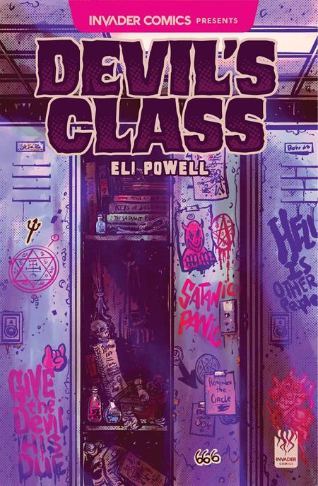 INVADER COMICS PRESENTS DEVILS CLASS #1 (ONE SHOT) CVR B MIKE NELSEN VAR FOC July 27, 2026
