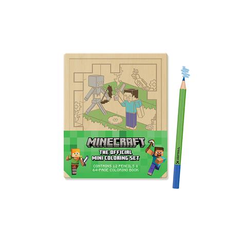 MINECRAFT TP THE OFFICIAL MINI COLORING SET FOC August 3, 2026