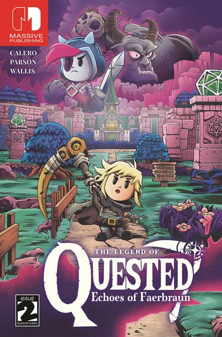 QUESTED #2 (OF 3) CVR C TREVOR RICHARDSON VIDEO GAME HOMAGE VAR FOC August 24, 2026