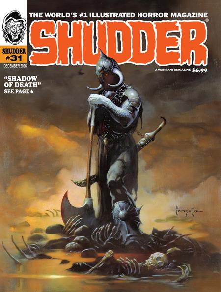 SHUDDER MAGAZINE #31 FOC August 3, 2026