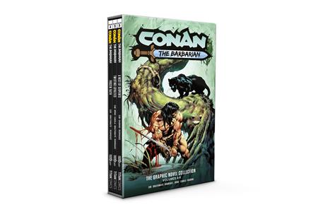 CONAN THE BARBARIAN HC VOL 04-06 SLIPCASE SET REGULAR EDITION ROBERTO DE LA TORRE (MR) FOC August 24, 2026