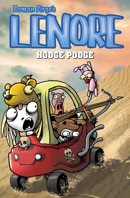 LENORE HODGE PODGE HC DIRECT MARKET EDITION ROMAN DIRGE FOC August 17, 2026