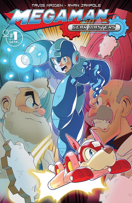 MEGA MAN GEAR MASTERS #1 (OF 5) CVR A RYAN JAMPOLE FOC August 10, 2026