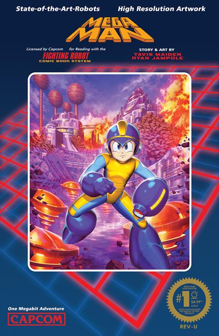 MEGA MAN GEAR MASTERS #1 (OF 5) CVR E INC 1:5 GENZOMAN VAR FOC August 10, 2026