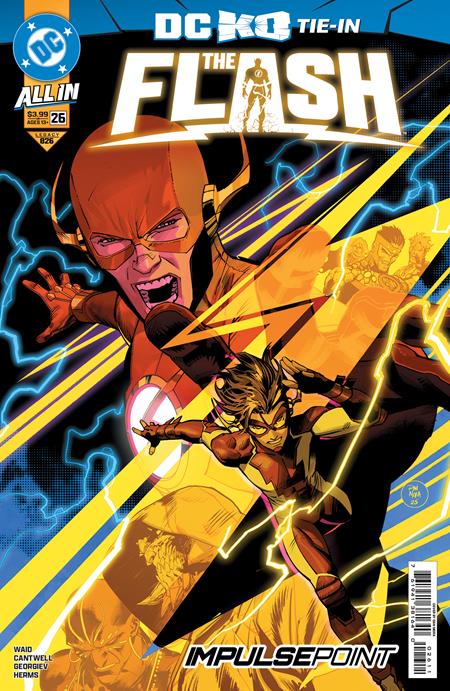 FLASH #26 CVR A DAN MORA (DC K.O.)