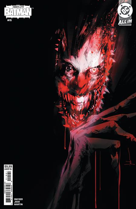 ABSOLUTE BATMAN #15 CVR B JOCK CARD STOCK VAR 1ST PRINT