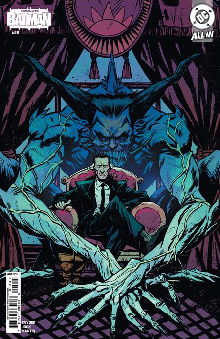 ABSOLUTE BATMAN #15 CVR E INC 1:25 SANFORD GREENE CARD STOCK VAR