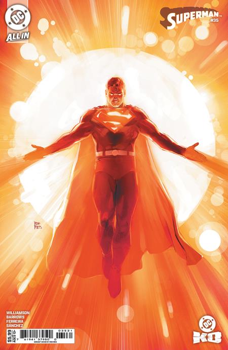 SUPERMAN #35 CVR C ROD REIS CARD STOCK VAR (DC K.O.)