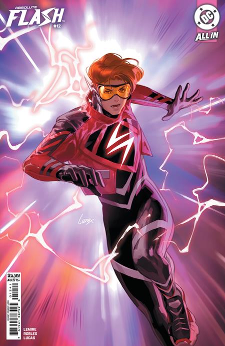 ABSOLUTE FLASH #12 CVR D LESLEY LEIRIX LI CARD STOCK VAR