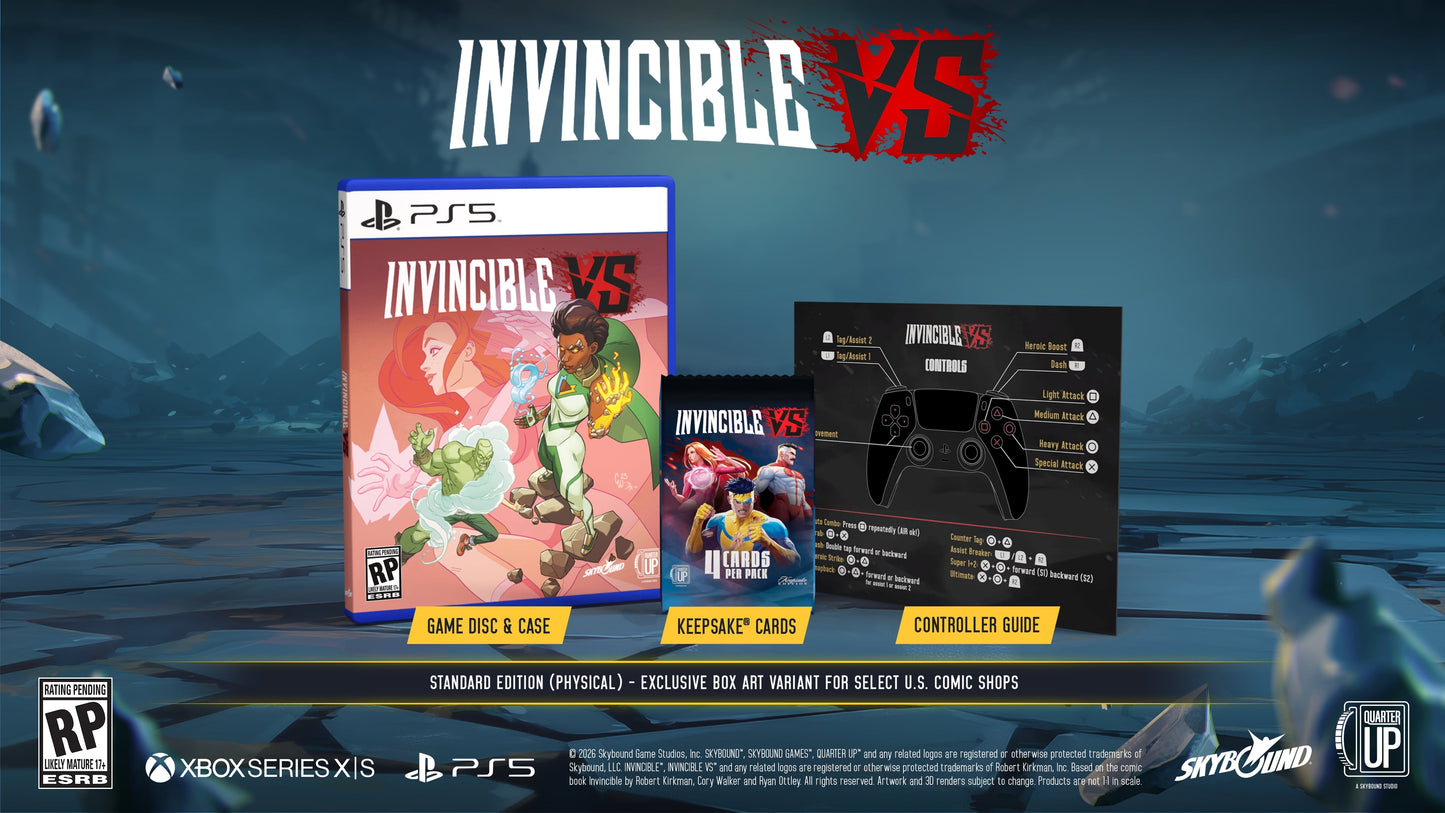 INVINCIBLE VS PS5 COLLECTORS EDITION BUNDLE