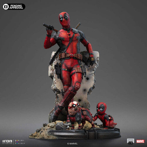 Iron Studios - Wolverine & Deadpool - Art Scale 1/10 - Deadpool Statue