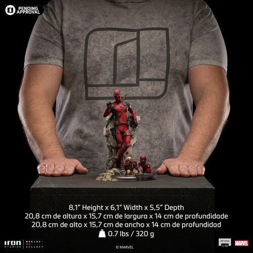 Iron Studios - Wolverine & Deadpool - Art Scale 1/10 - Deadpool Statue