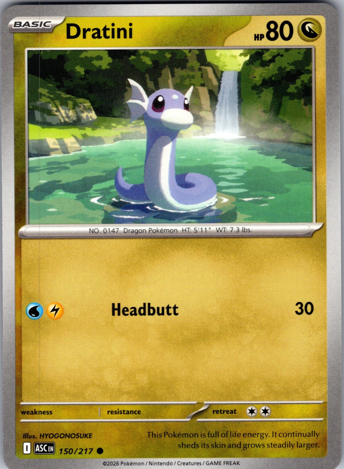 Dratini Common ME: Ascended Heroes 150/217 LP