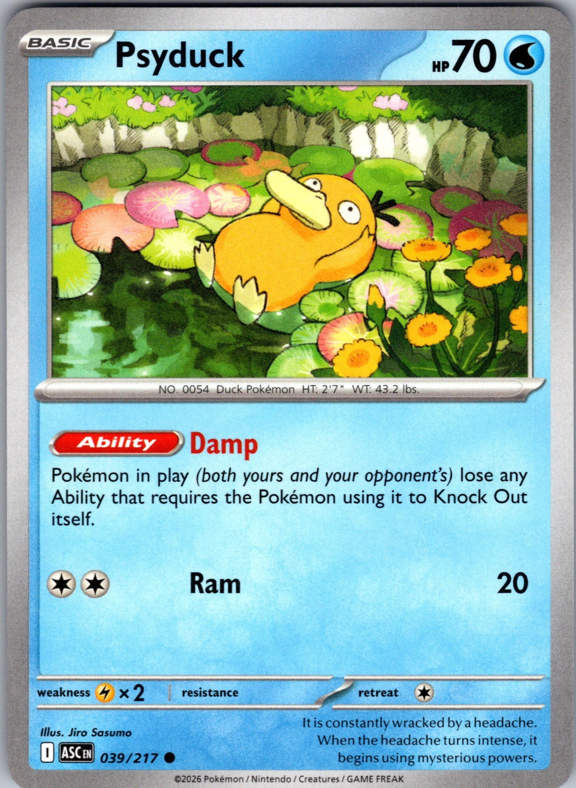 Psyduck Common ME: Ascended Heroes 039/217 LP