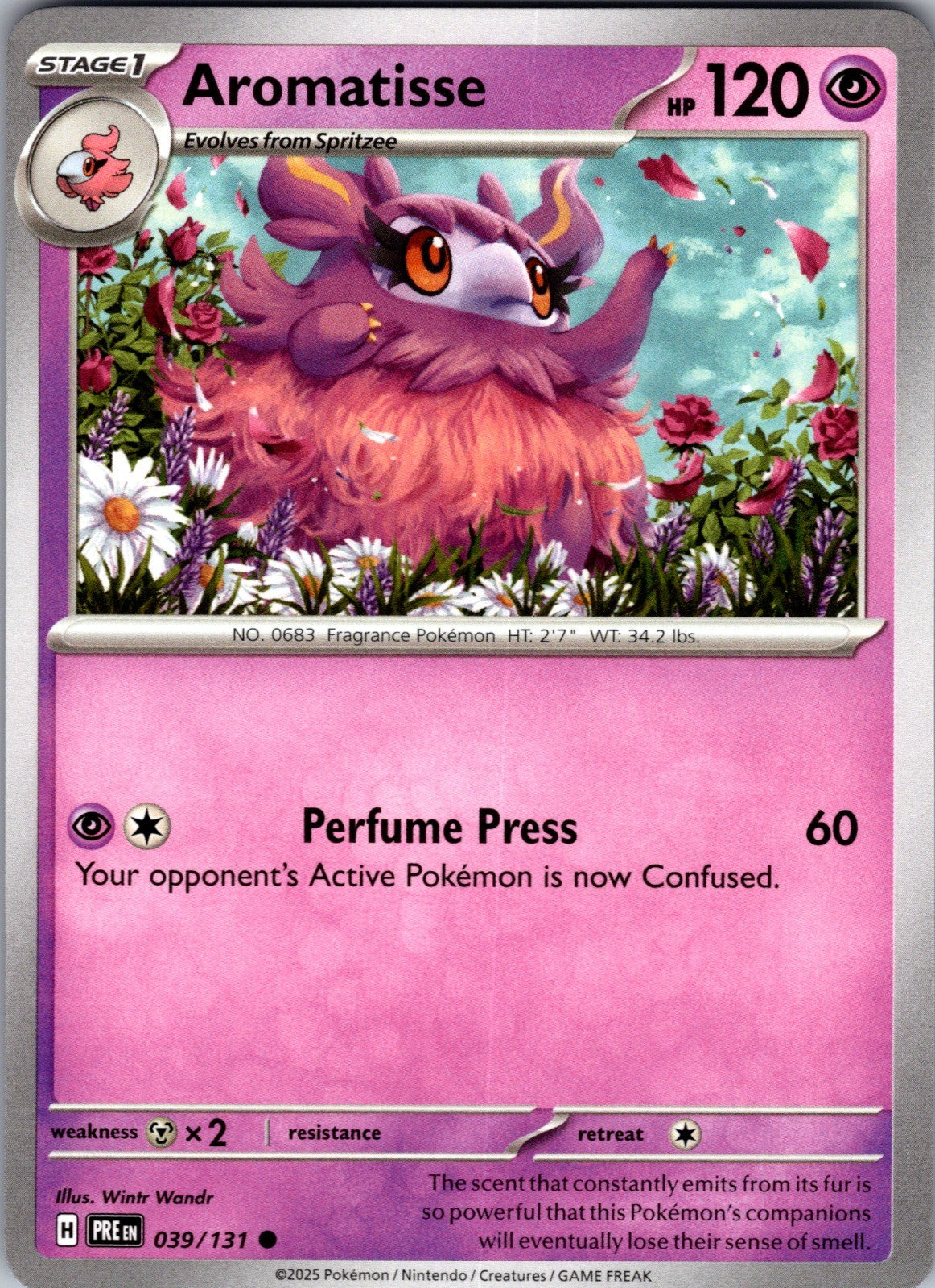 Aromatisse Common SV: Prismatic Evolutions 039/131 LP