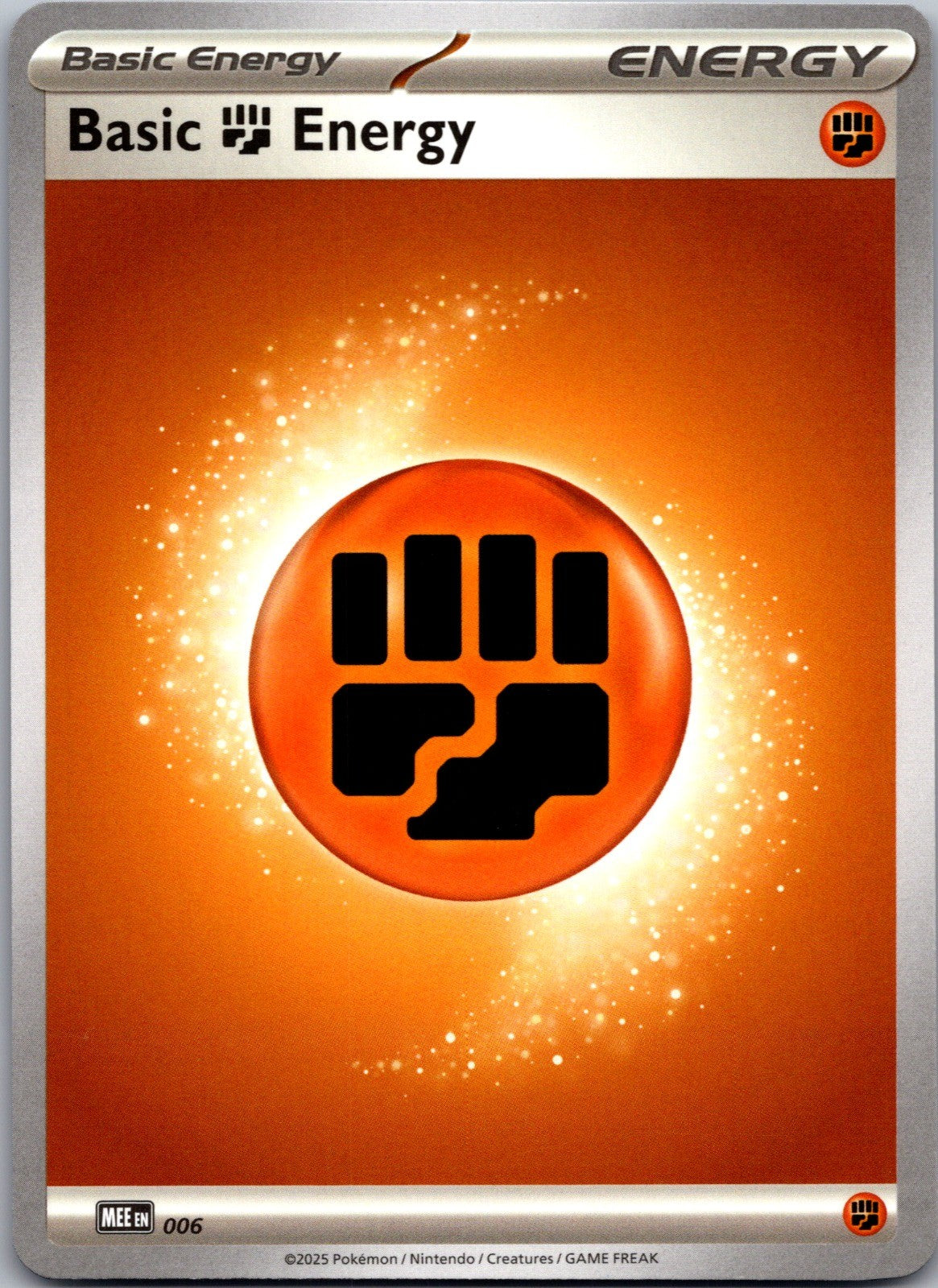 Basic Fighting Energy Common SVE: Scarlet & Violet Energies 006 LP