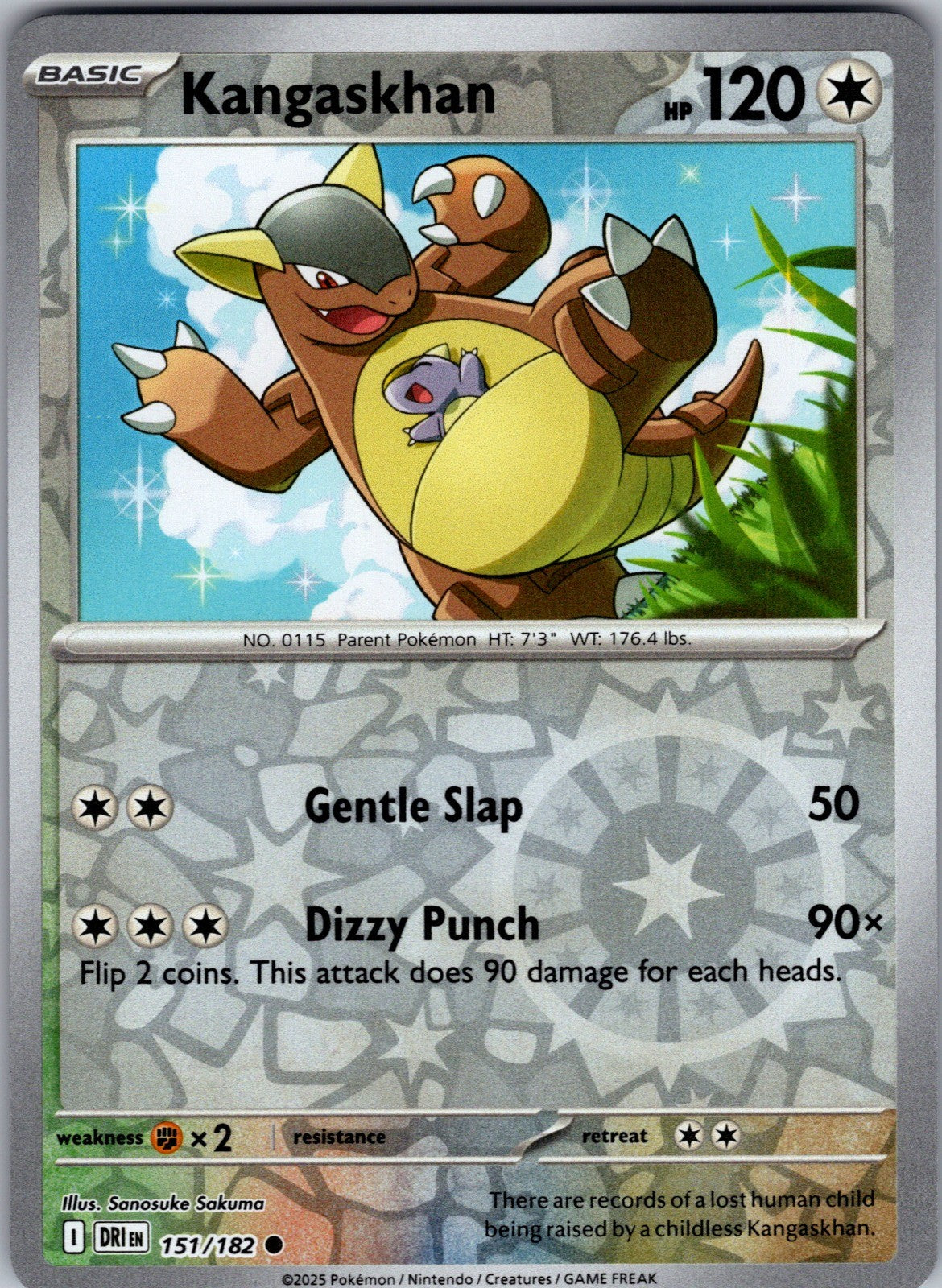 Kangaskhan Common SV10: Destined Rivals 151/182 LP