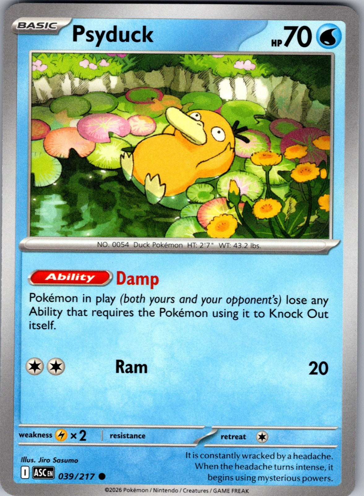 Psyduck Common ME: Ascended Heroes 039/217 LP